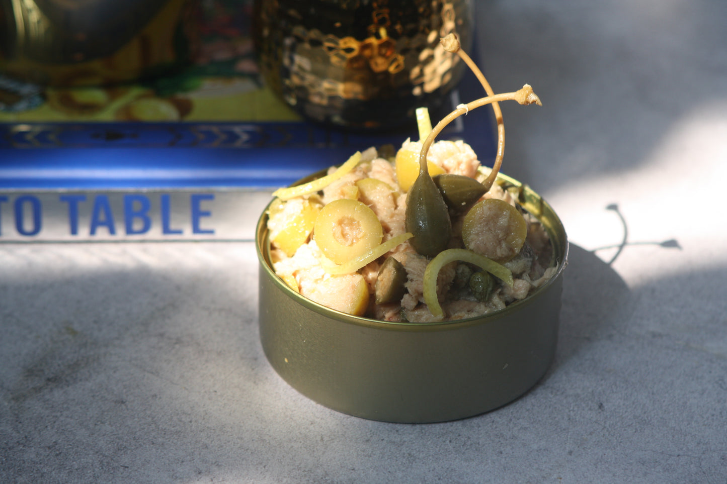 Enlatado Atún Alcaparrado